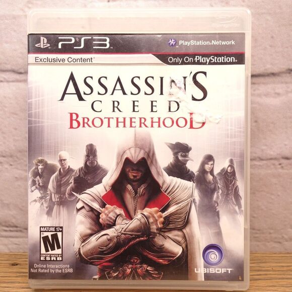 Playstation 3 PS3 Assassin's Creed Brotherhood Video Game - Picture 1 of 5